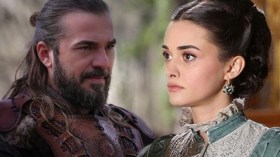 إصابة بطلة “قيامة أرطغرل” بسيف أثناء التصوير!