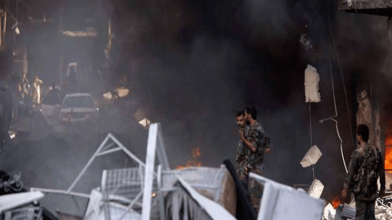 داعش يتراجع في البوكمال وسط اشتباكات عنيفة