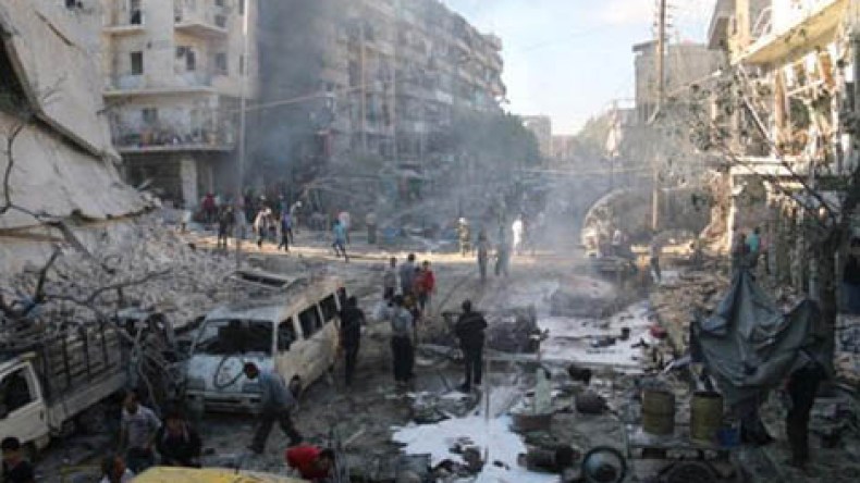 قصف على درعا وإشتباكات بحلب