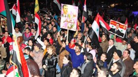 احتفالات في سوريا بالفيتو المزدوج
