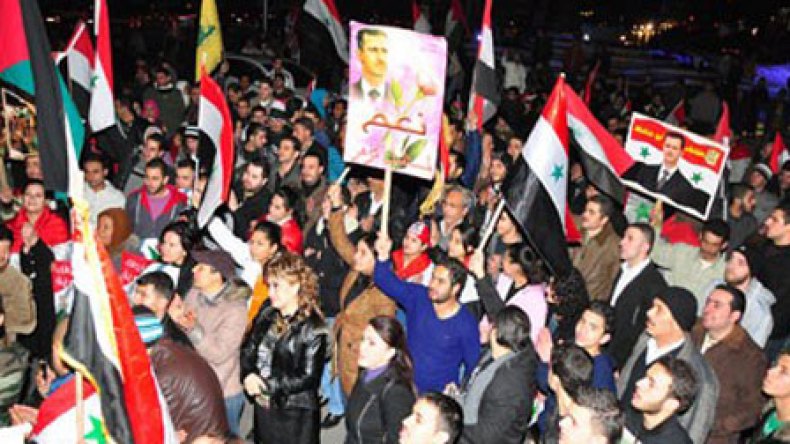 احتفالات في سوريا بالفيتو المزدوج