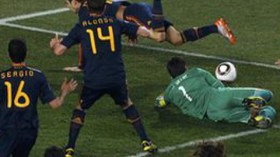 إسبانيا تتاهل الى الدور قبل النهائي لمونديال جنوب