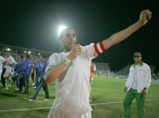 Algeria football players resolved to participate in charity activities