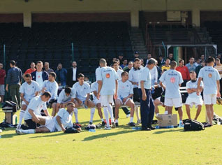 Saadane: Les verts se préparent dans de bonnes conditions