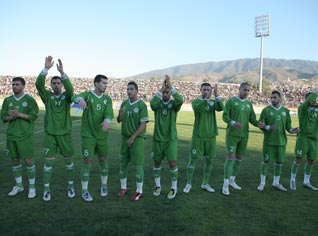 Algeria squad in military hotel amid tight security measures
