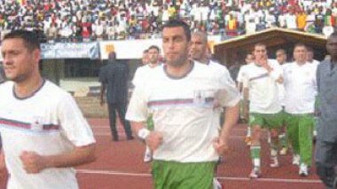 Algerian football squad to play decisive match against Gambia