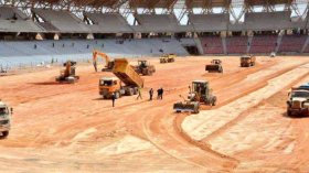 الملعب الجديد لِوهران اقترب من مرحلة التدشين