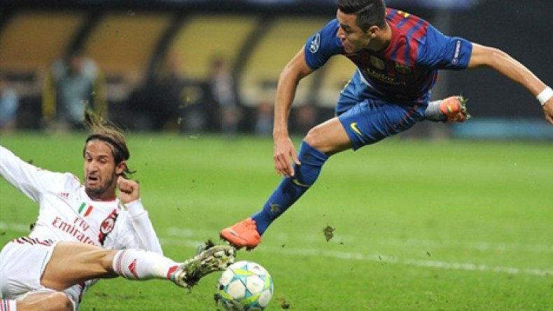 برشلونة تحتج على “رداءة” أرضية “سان سيرو”!