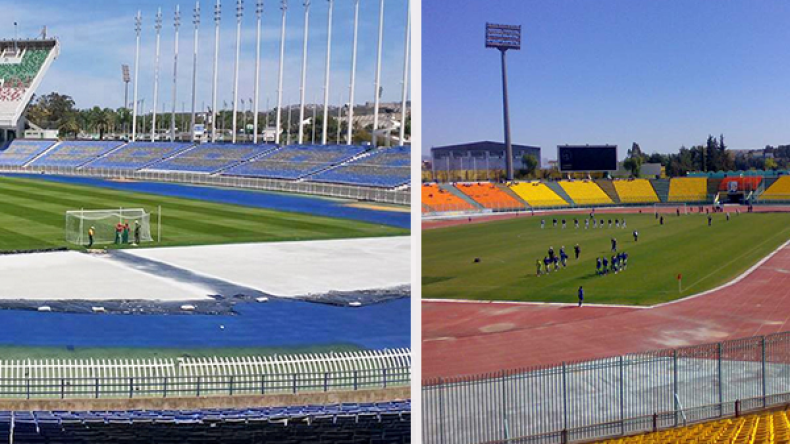 أرضيات “طارطونية” وشبه ترابية لإحتضان بطولة الإحتراف