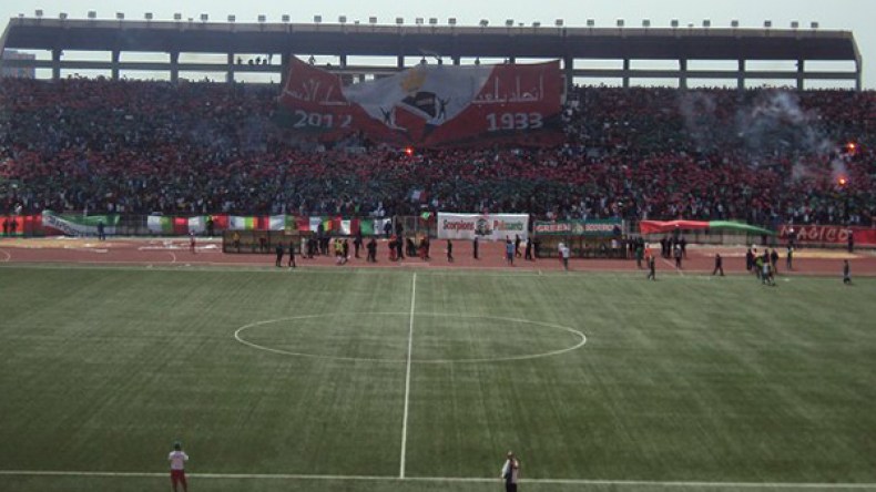 أرضية اصطناعية جديدة لملعب 26 فبراير بسيدي بلعباس