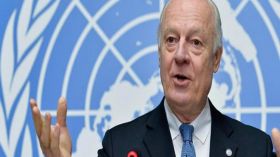 مبعوث الأمم المتحدة يصل سوريا بعد محادثات فيينا