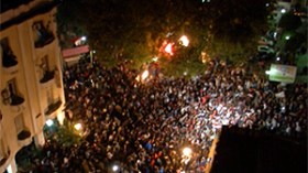 أنصار الوفاق يحولون ليل الفوارة إلى نهار