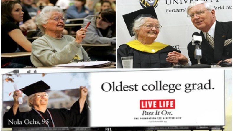 نولا أوتشز.. المرأة التي تحدت العمر وصنعت عمرا جديدا