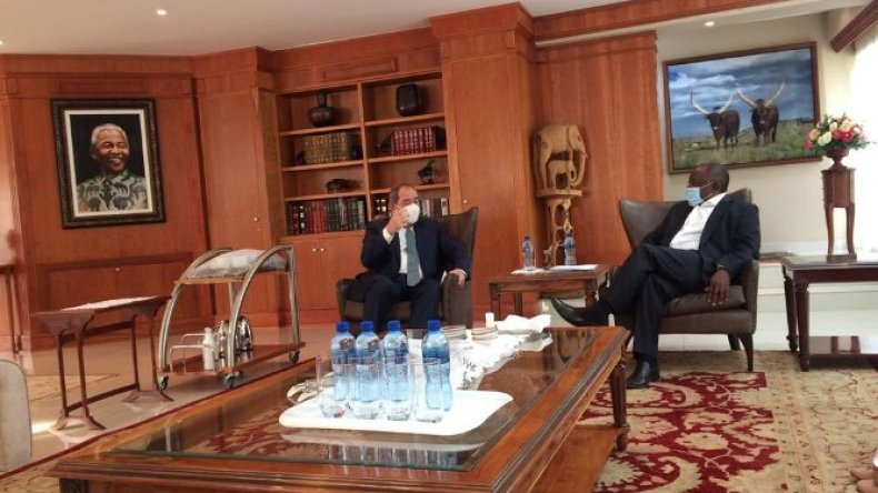 الجزائر وجنوب إفريقيا: هذا ما قاله الرئيس رامافوزا للوزير بوقدوم