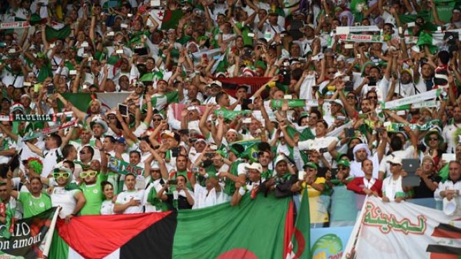 أنصار “الخضر”: تحدينا الظروف القاسية ..ولا نريد سوى تشريف الجزائر