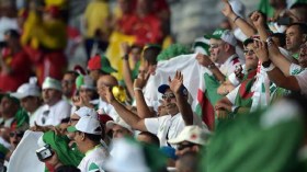 الجماهير الجزائرية رددت مطولا “مازال السنغال مازال”