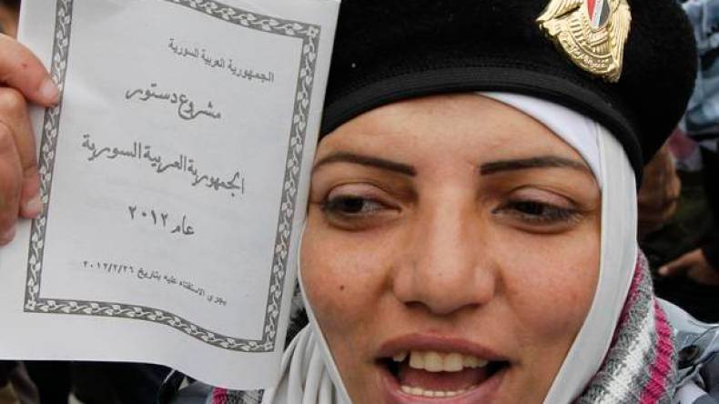 Syria holds vote on new constitution
