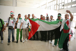 Tens of Algerian fans in South Africa refused to travel back to Algeria