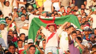 Clashes between fans and security forces left havoc and injuries