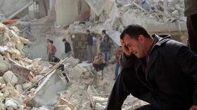 هجوم صاروخي يخلف 40 قتيلا في سوريا