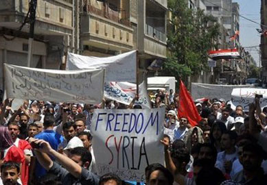 Syrie : plus d'un million de manifestants contre le régime