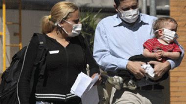 Algerian parents transmit H1N1 virus to their baby