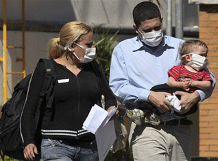 Algerian parents transmit H1N1 virus to their baby