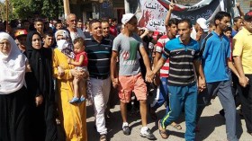 مسيرة بمعسكر للمطالبة بالاقتصاص من قتلة الشاب حمزة