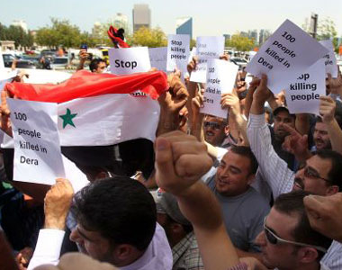 Syrie : au moins 10 morts parmi les manifestants