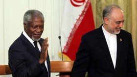 Annan Leans on Iran As Cease-Fire Deadline Looms In Syria