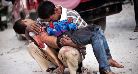 Death of two young Algerians in an air strike by army in Syria