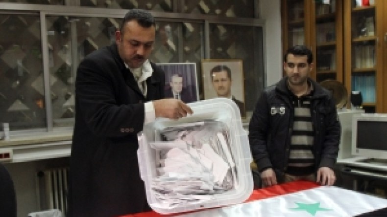 Syria counts vote of controversial referendum