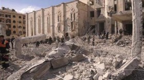 Bombardment of Syrian city continues