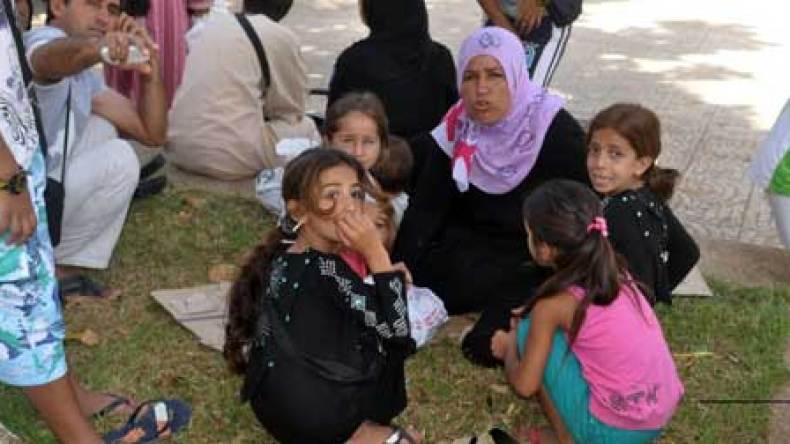 التحاق 12 عائلة سورية بمركز الإيواء بسيدي فرج
