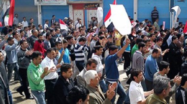 Syrie : première manifestation des étudiants
