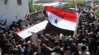 Exode de Syriens vers le Liban