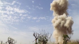 21 قتيلا بقصف جوي بدرعا