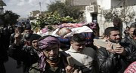 Syrie: plus de 9 000 morts, en majorité des civils, depuis un an