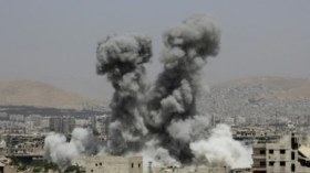 مقتل 10 على الأقل في ضربات جوية للقوات الحكومية على حلب