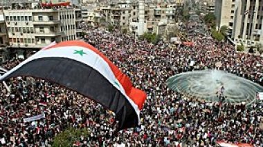 Grandes manifestations en Syrie