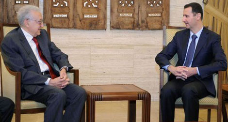 Syrie: Brahimi reçu par Assad, estime que le conflit est une “menace pour le monde”