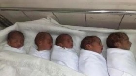 سورية تنجب 5 توائم بعد 5 سنوات من الانتظار