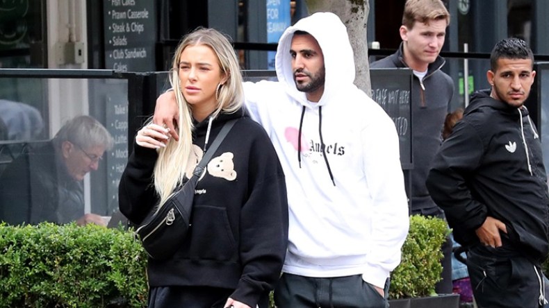 محرز يتغلب على أزمات 2020 بالزواج من تايلور وارد