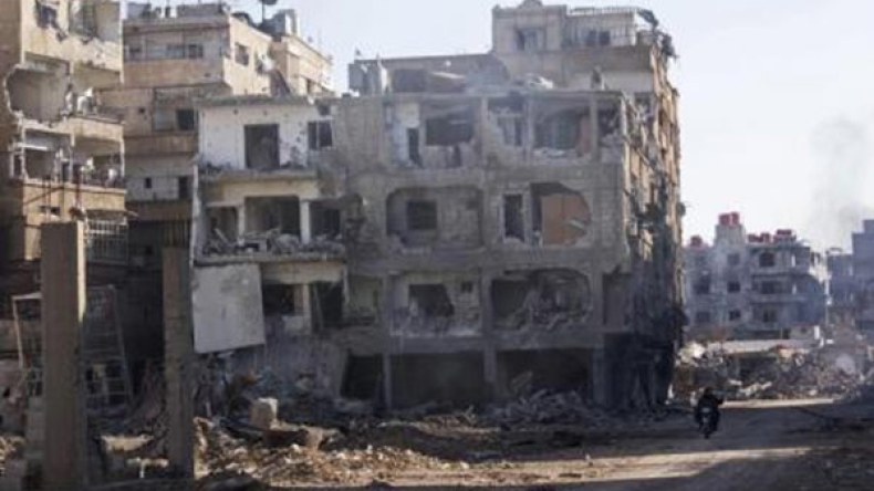 قافلة أممية تجلب غذاء لسكان داريا السورية المحاصرة