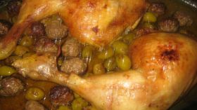 طاجين الكفتة والزيتون