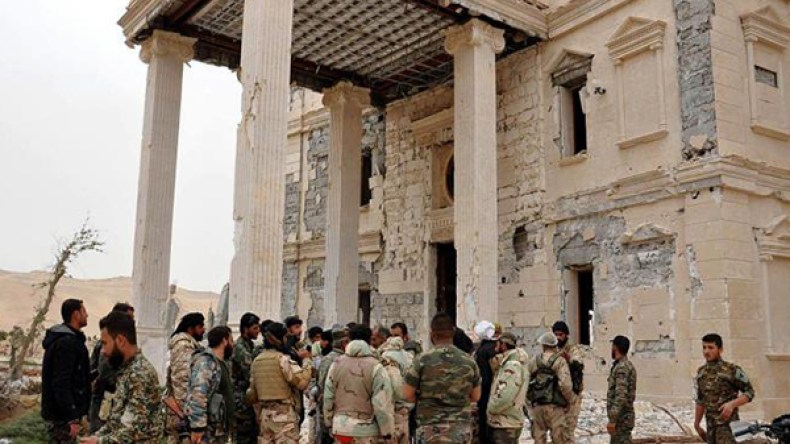 الجيش السوري يدخل مدينة تدمر في هجوم كبير