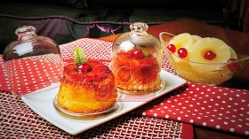 تحلية مقلوبة بالأناناس و”الكراميل”