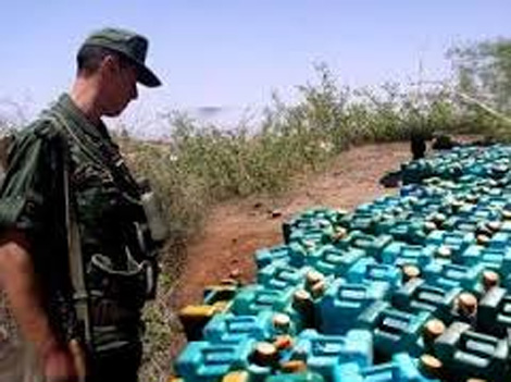 Tamanrasset: saisie de 1 460 litres de carburant de contrebande