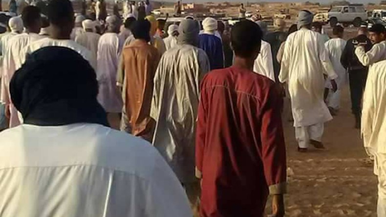 وقفة احتجاجية بتمنراست للمطالبة بمشاريع تنموية