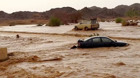 مقتل طفل وفقدان كهل جراء أمطار طوفانية بتمنراست وأدرار